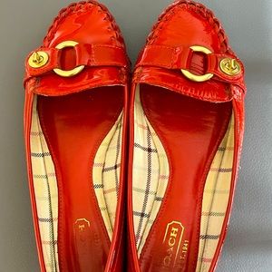 Coach Red Flats